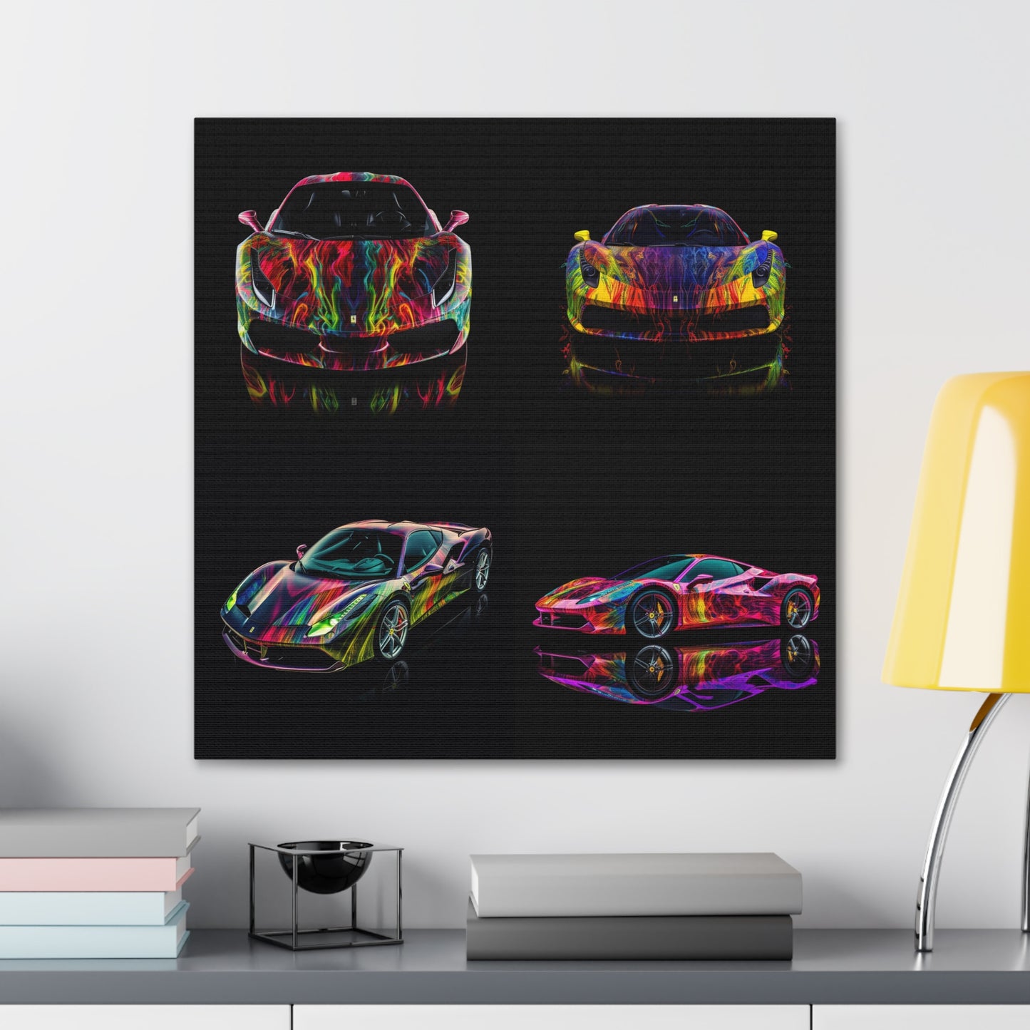 Canvas Gallery Wraps Ferrari Color 5