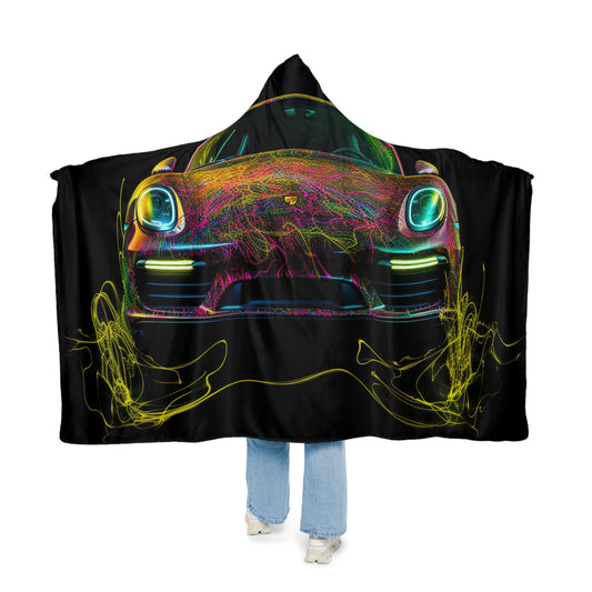 Snuggle Hooded Blanket Porsche Flair 2