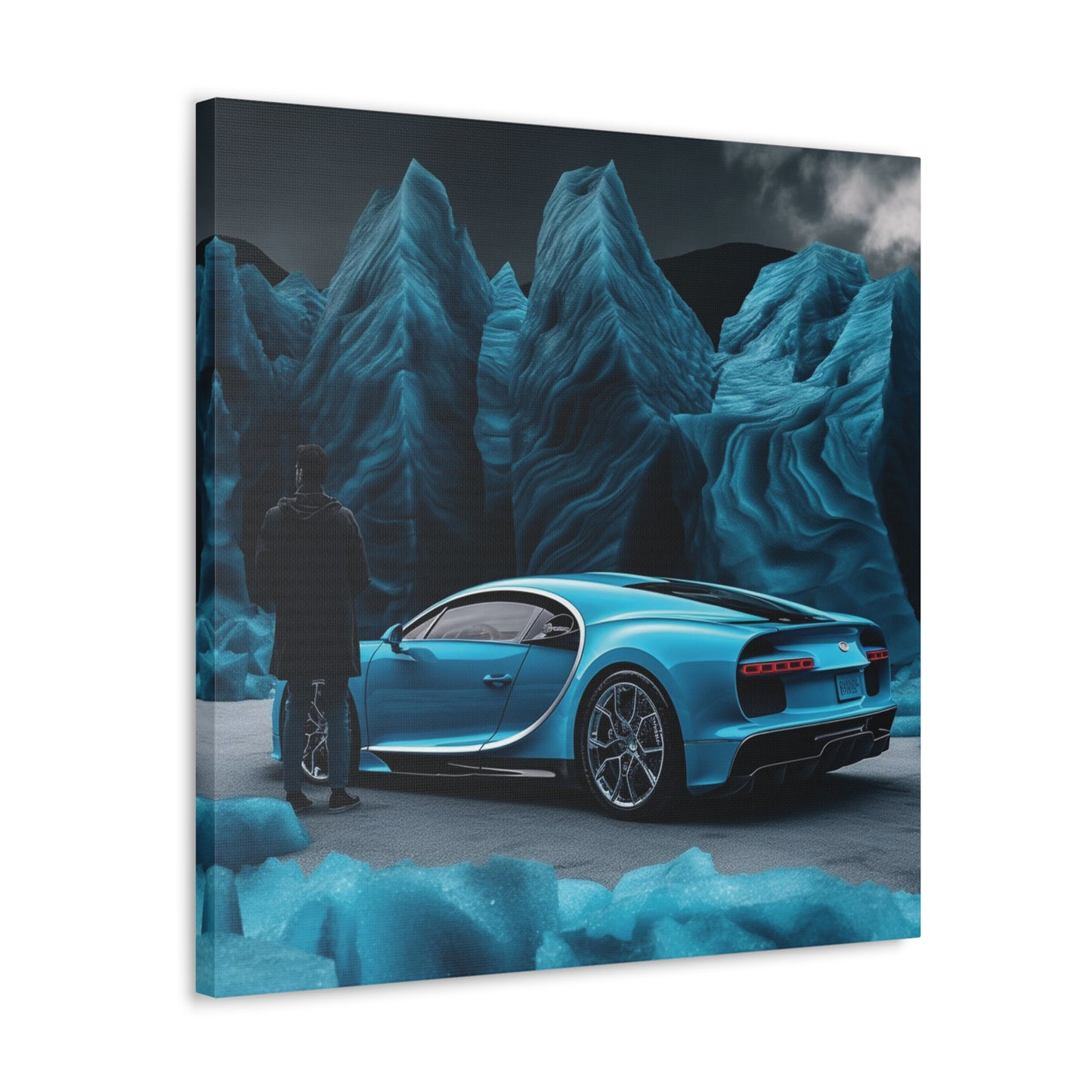 Canvas Gallery Wraps Bugatti Real Look 3