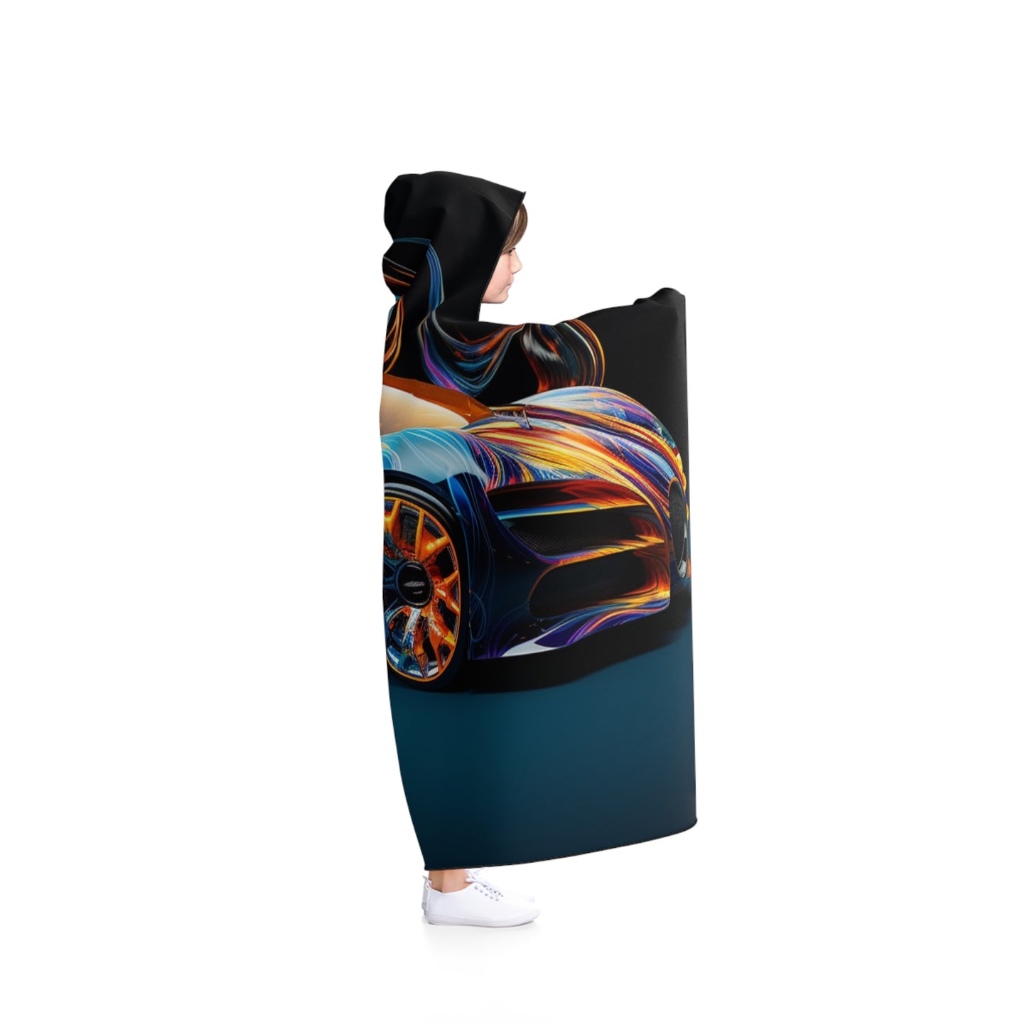 Hooded Blanket Bugatti Abstract Flair 2