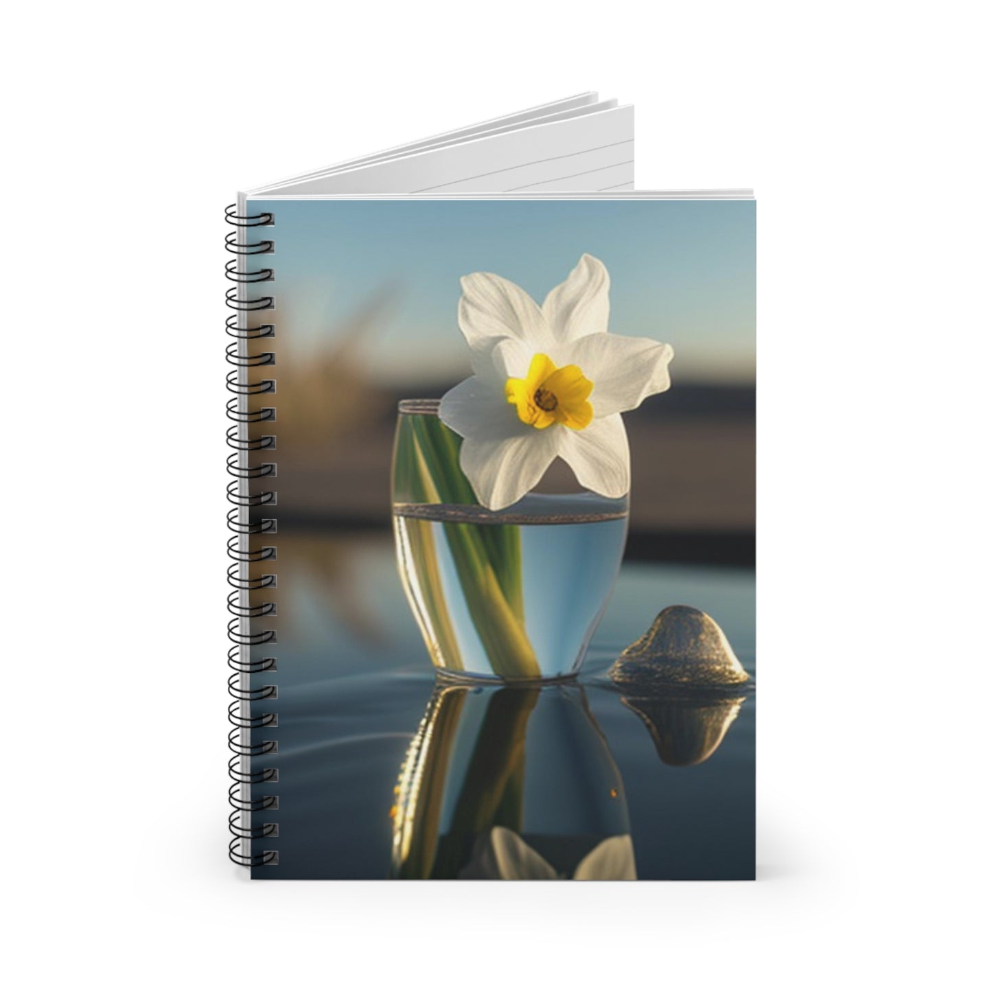 Spiral Notebook - Ruled Line Daffodil 4