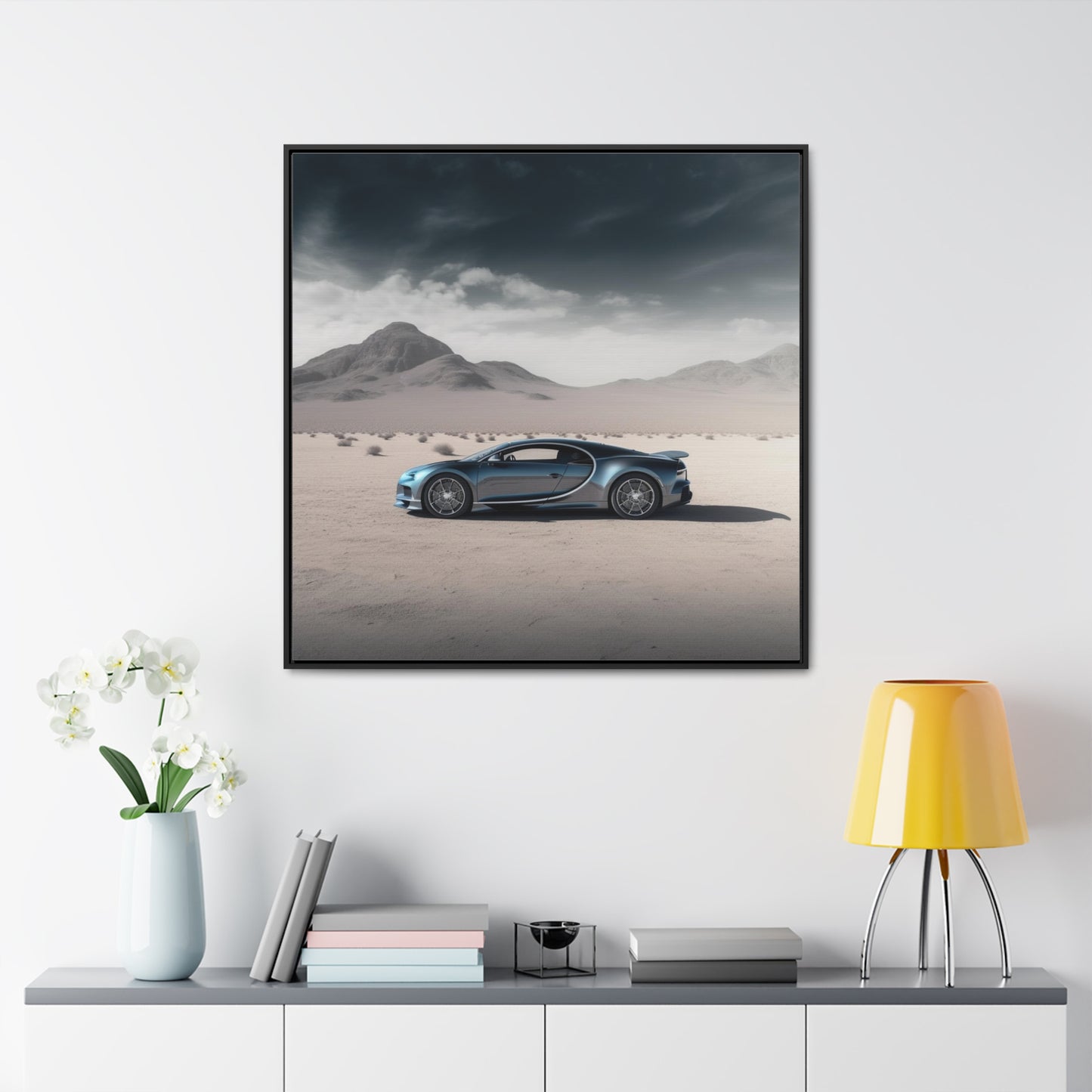 Gallery Canvas Wraps, Square Frame Bugatti Real Look 1