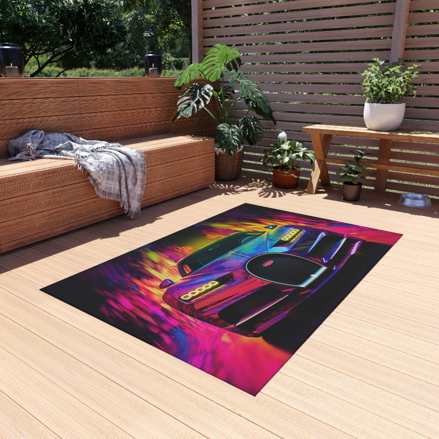 Outdoor Rug  Florescent Bugatti Flair 3