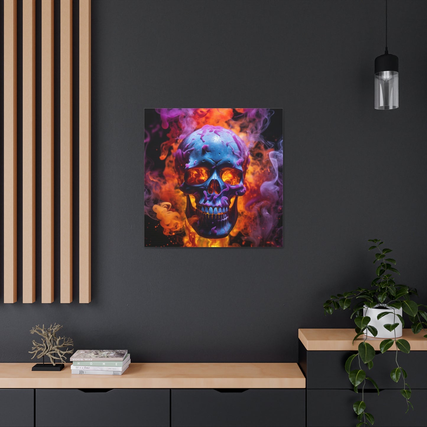 Canvas Gallery Wraps Macro Skull 3