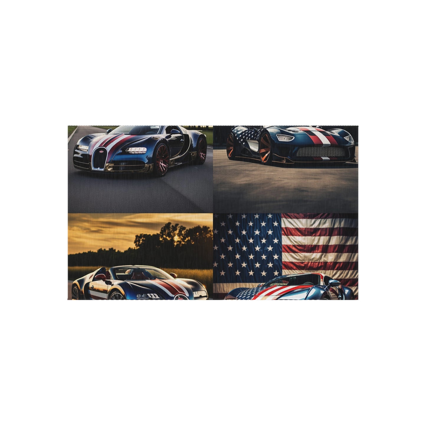 Outdoor Rug  Bugatti Flag American 5