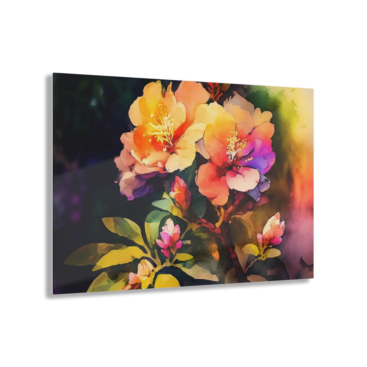 Acrylic Prints Bright Spring Flowers 2