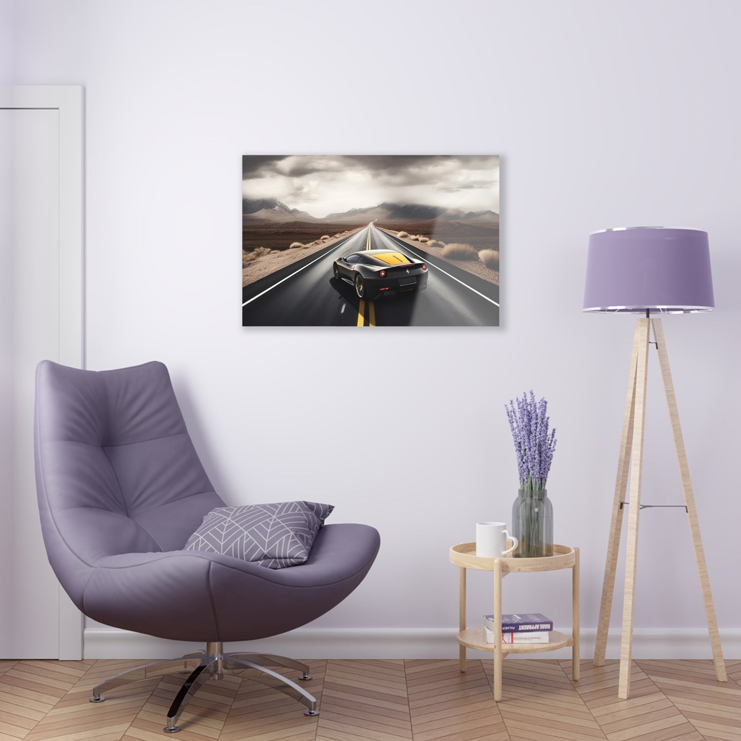 Acrylic Prints Ferrari Road 4