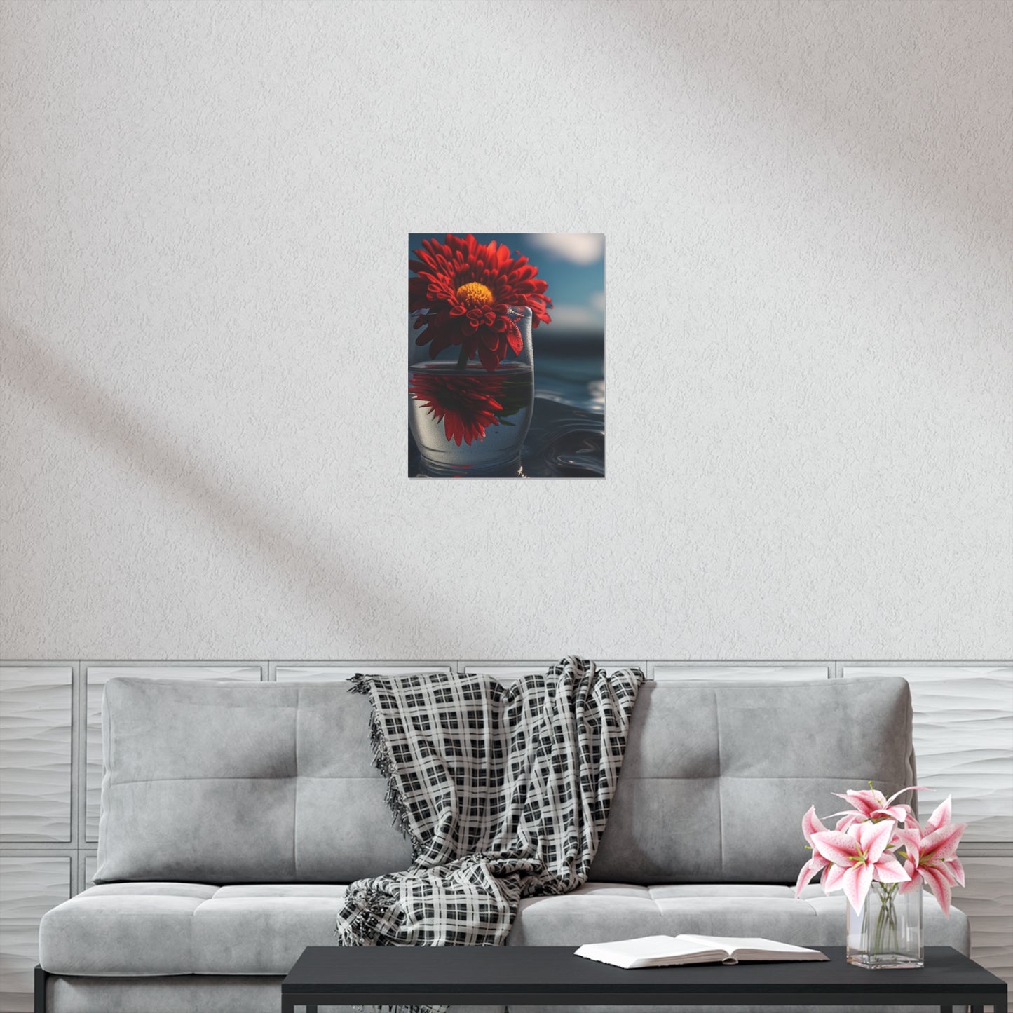 Premium Matte Vertical Posters Chrysanthemum 3