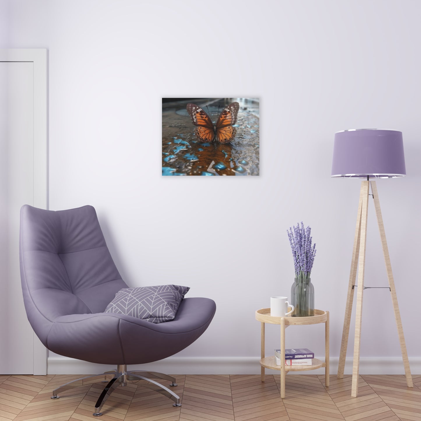 Acrylic Prints Water Butterfly Street 2