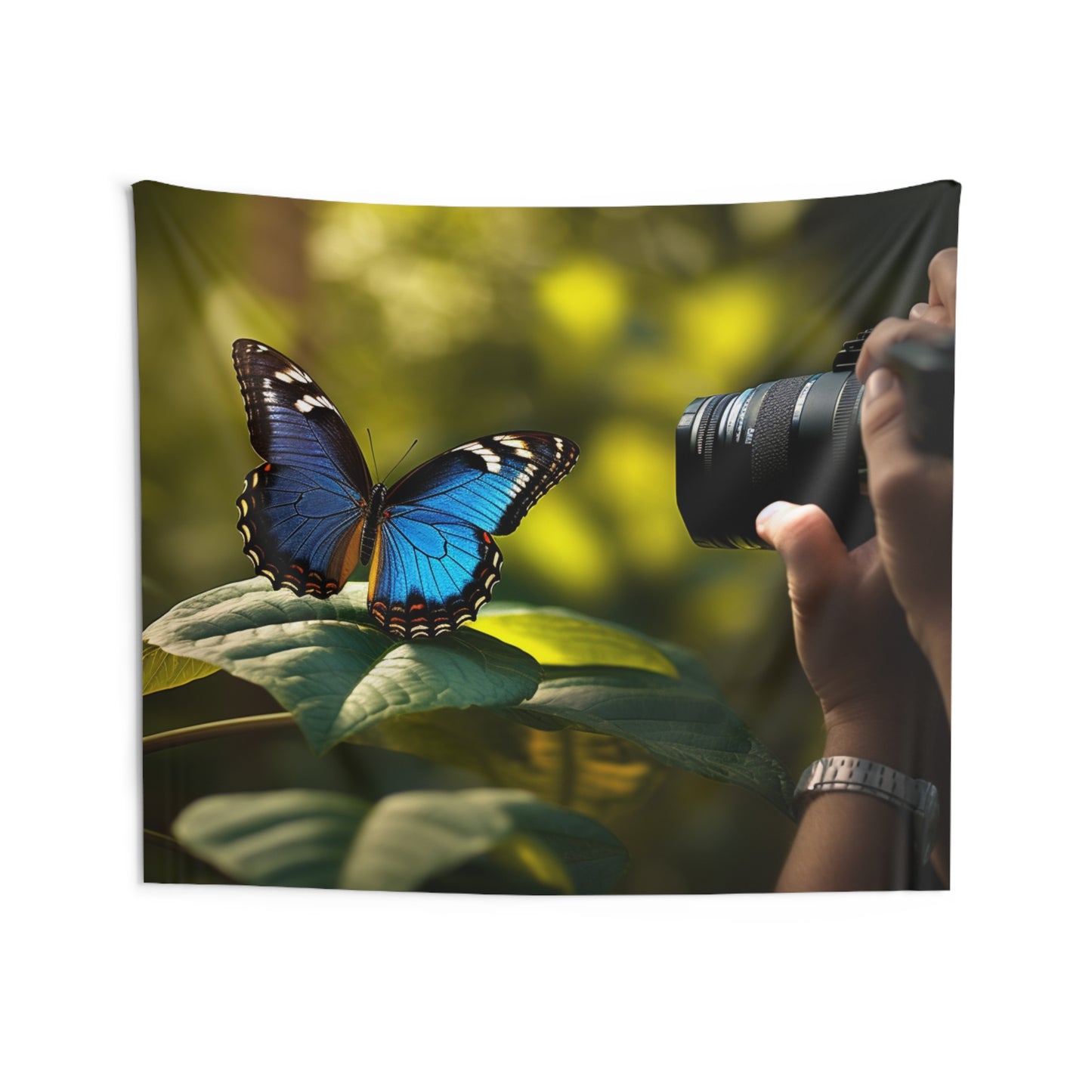 Indoor Wall Tapestries Jungle Butterfly 3
