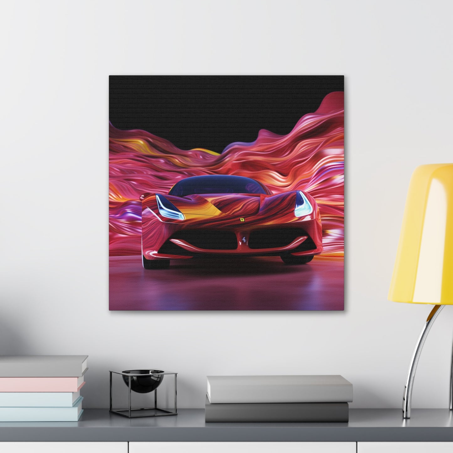 Canvas Gallery Wraps Ferrari Water Fusion 3