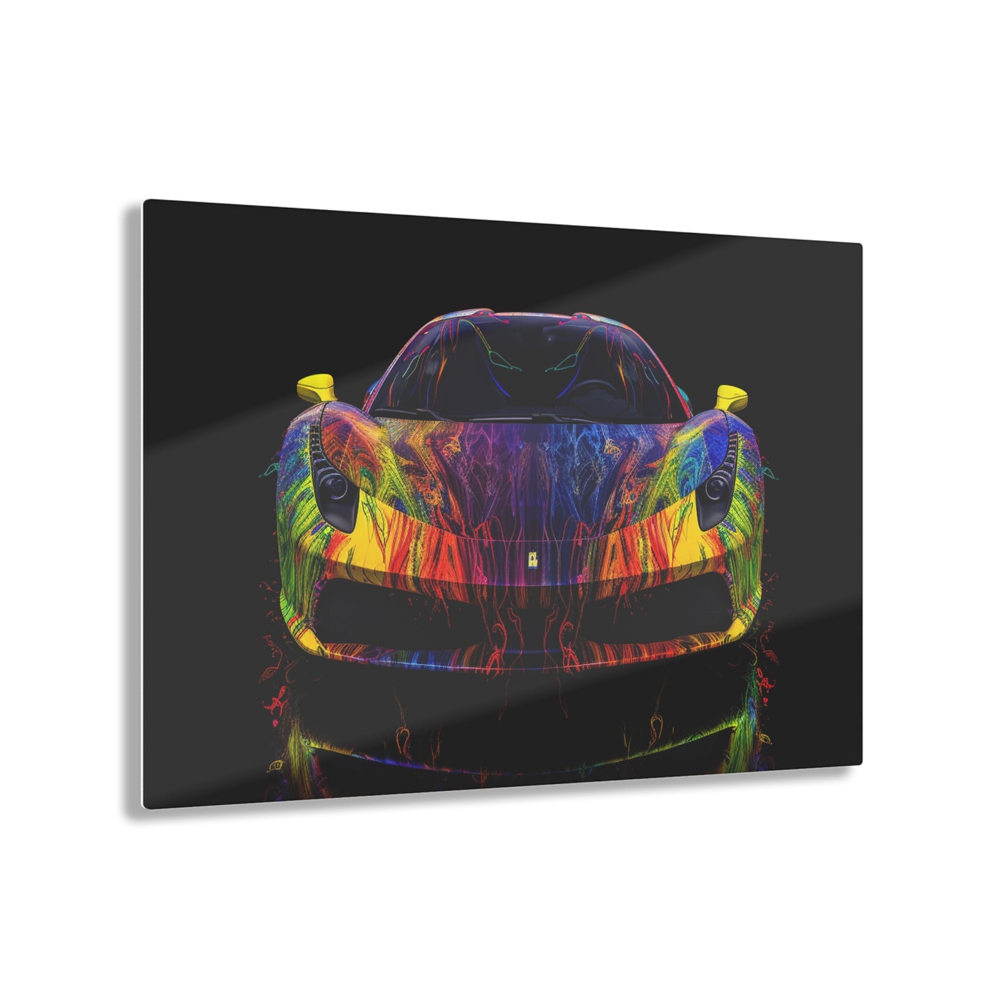 Acrylic Prints Ferrari Color 2