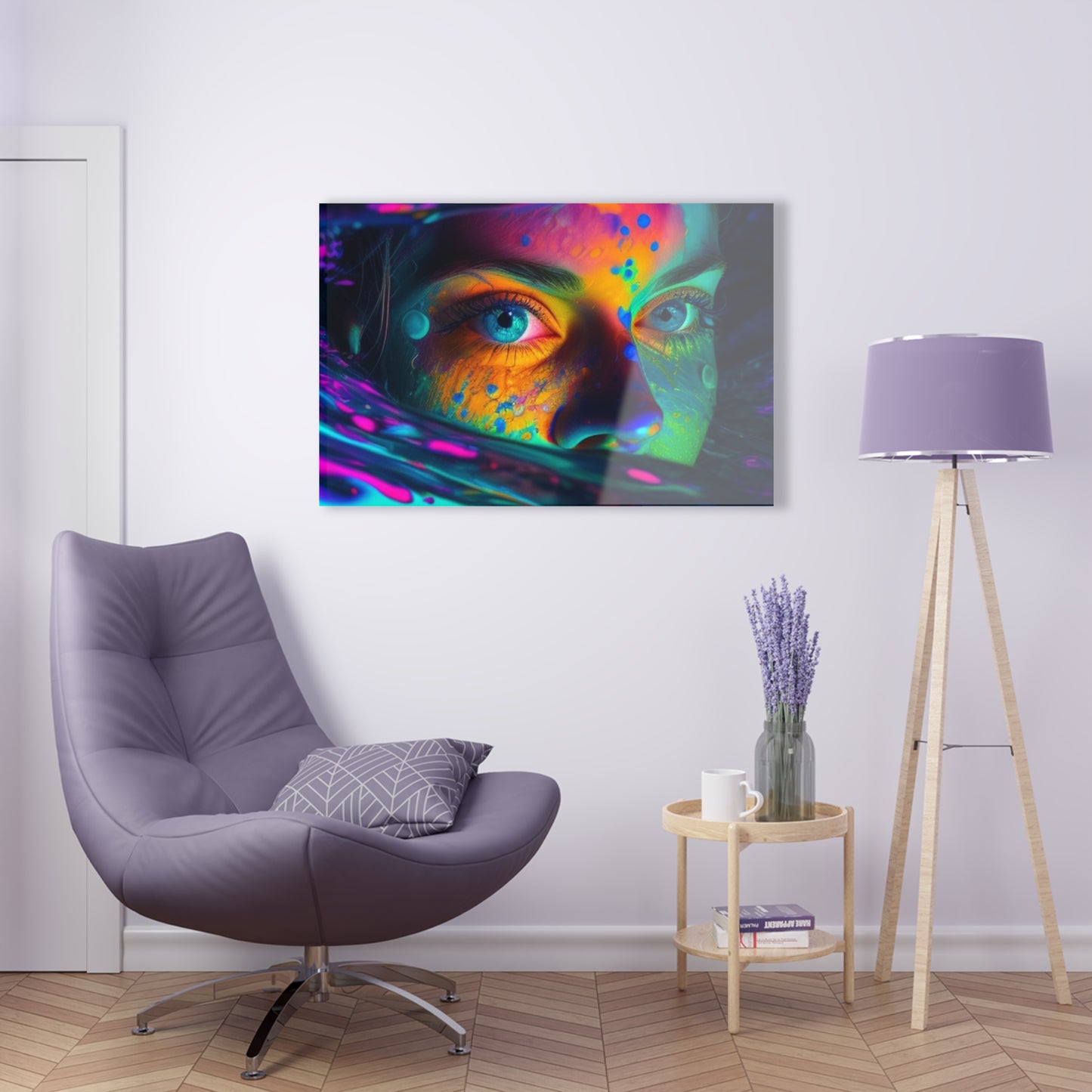 Acrylic Prints Florescent Glow 3