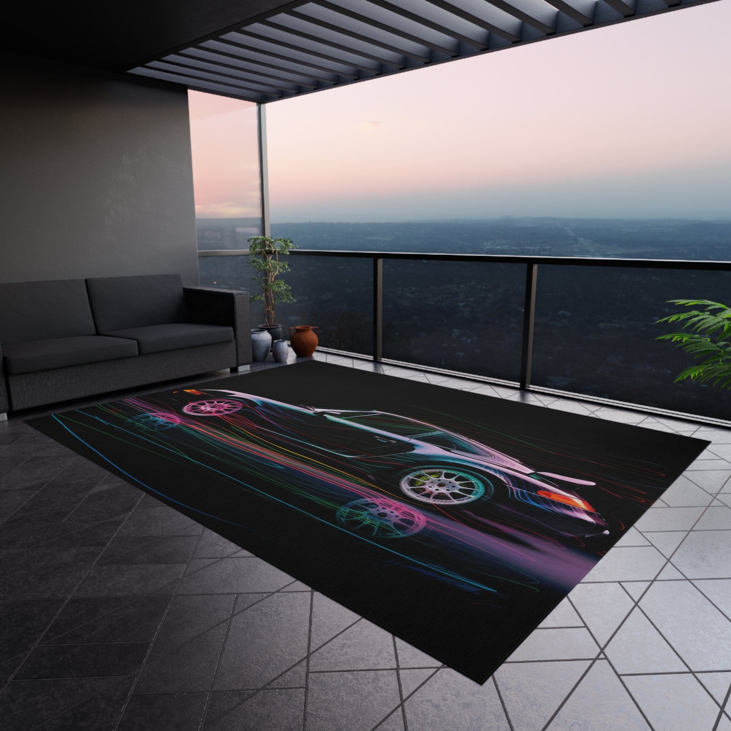 Outdoor Rug  Porsche 933 1