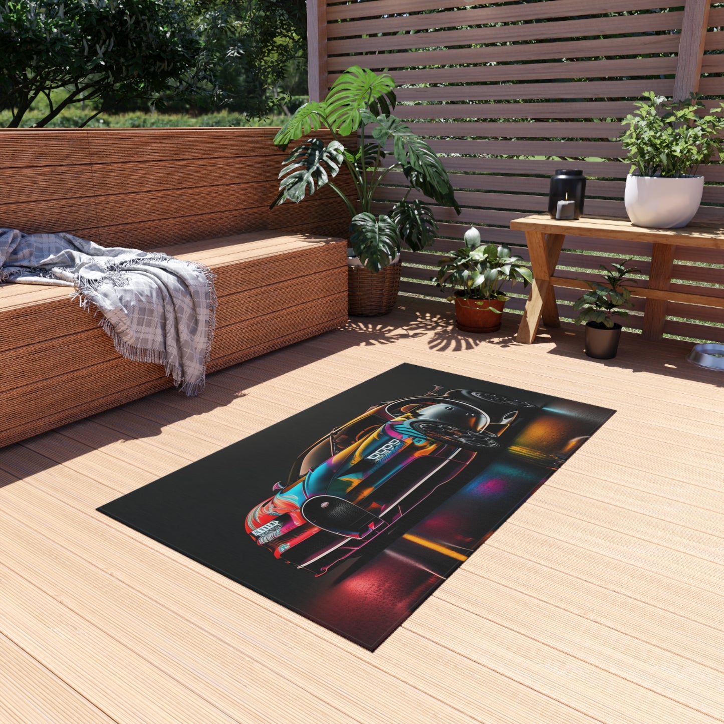 Outdoor Rug  Bugatti Chiron Super 2