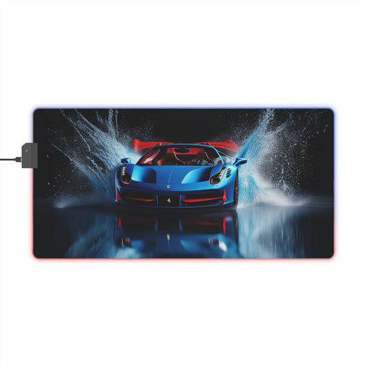 LED Gaming Mouse Pad Ferrari Water Splash 1