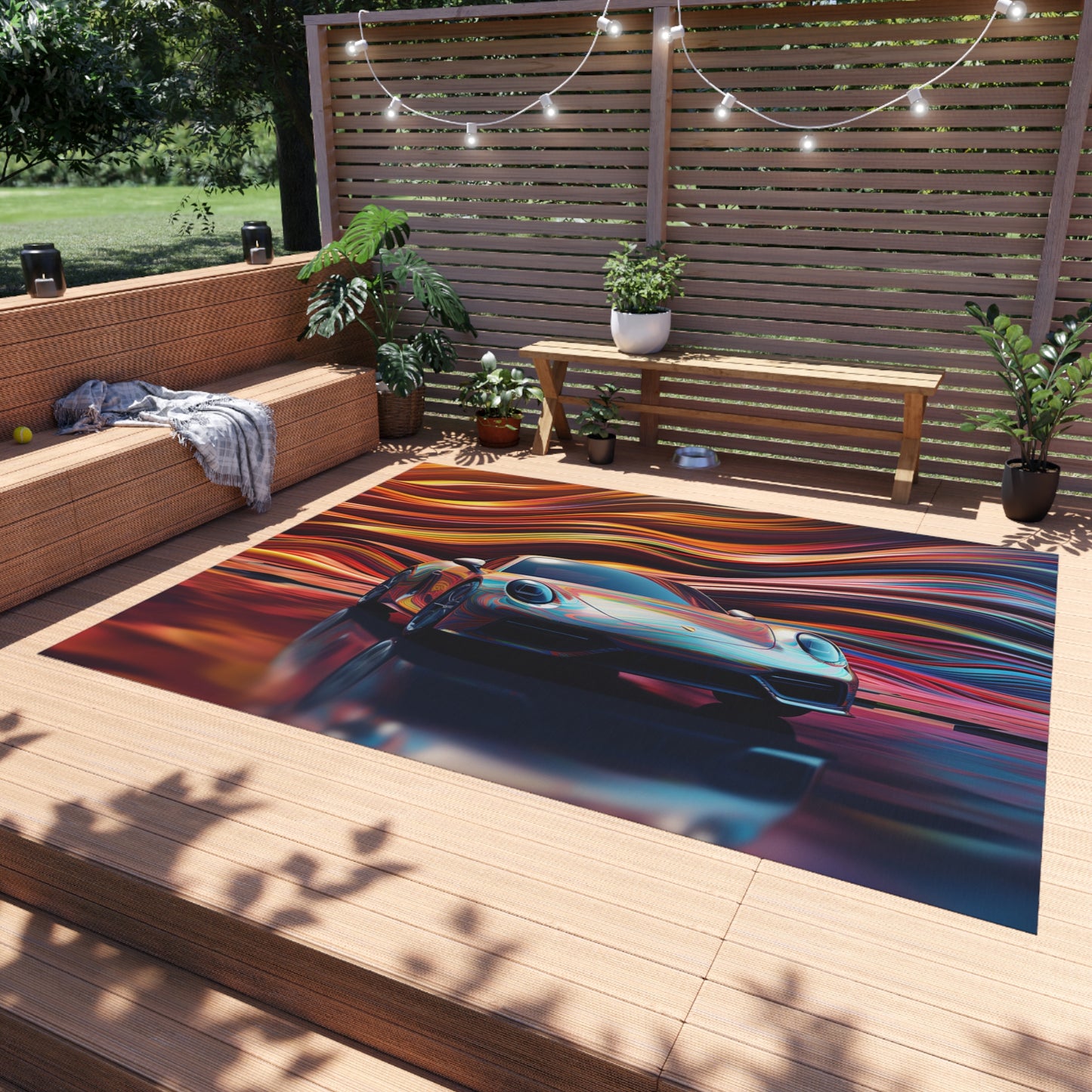 Outdoor Rug  Porsche Water Fusion 1