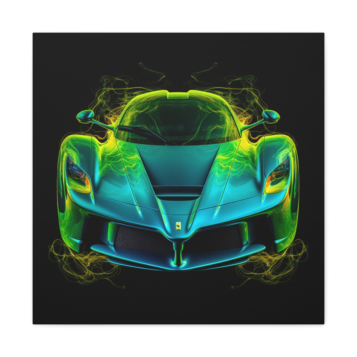 Canvas Gallery Wraps Ferrari Neon 2