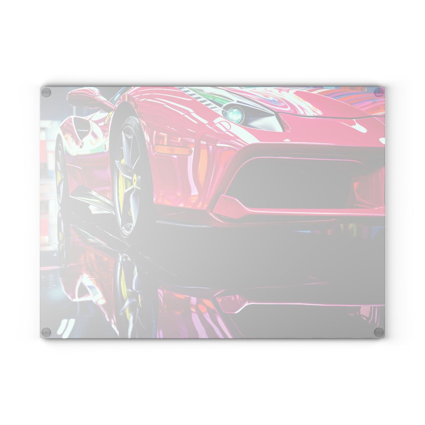 Glass Cutting Board Ferrari Flair Macro 2