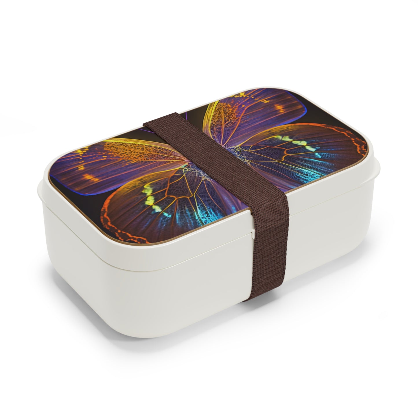 Bento Lunch Box Neon Butterfly Flair 2