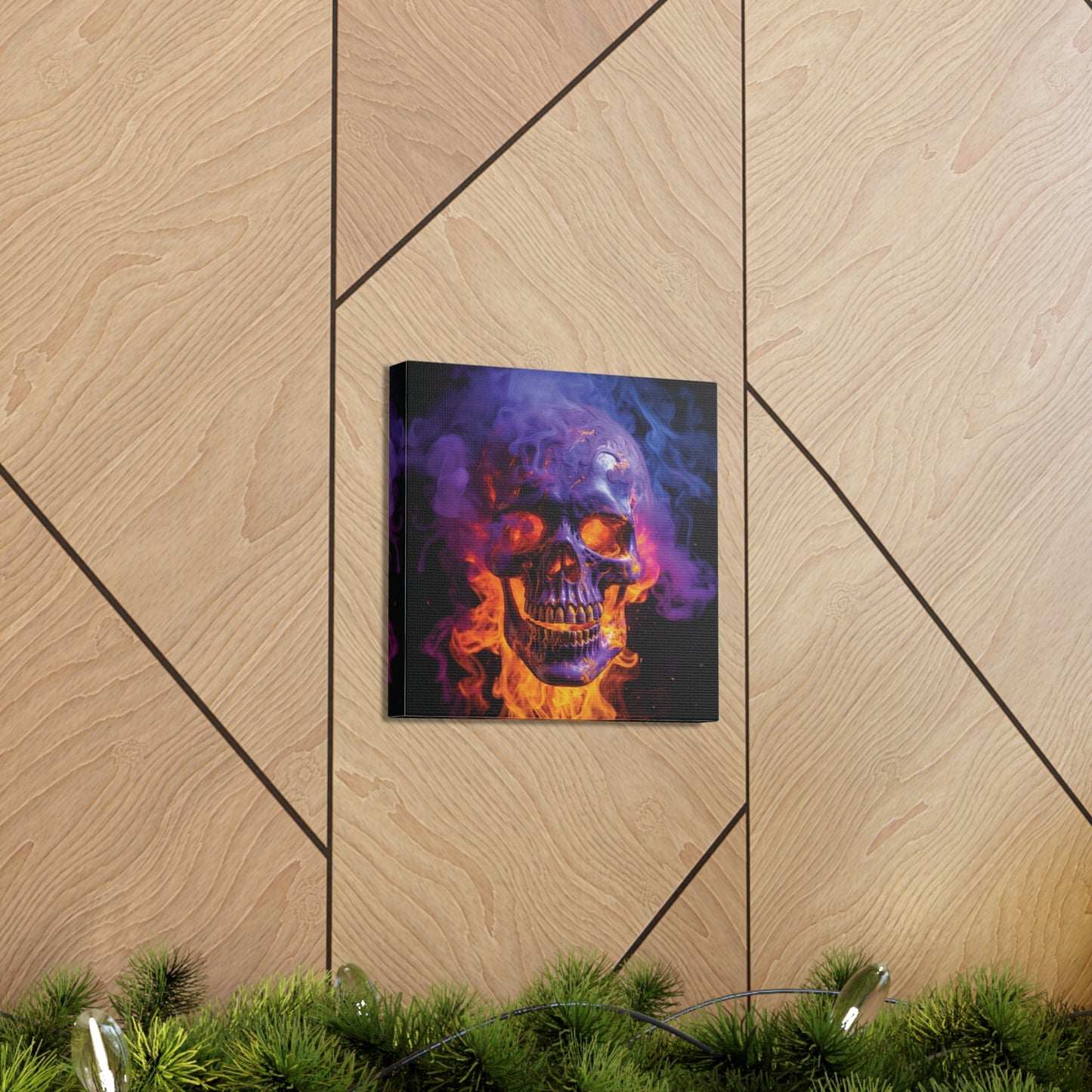 Canvas Gallery Wraps Macro Skull 1