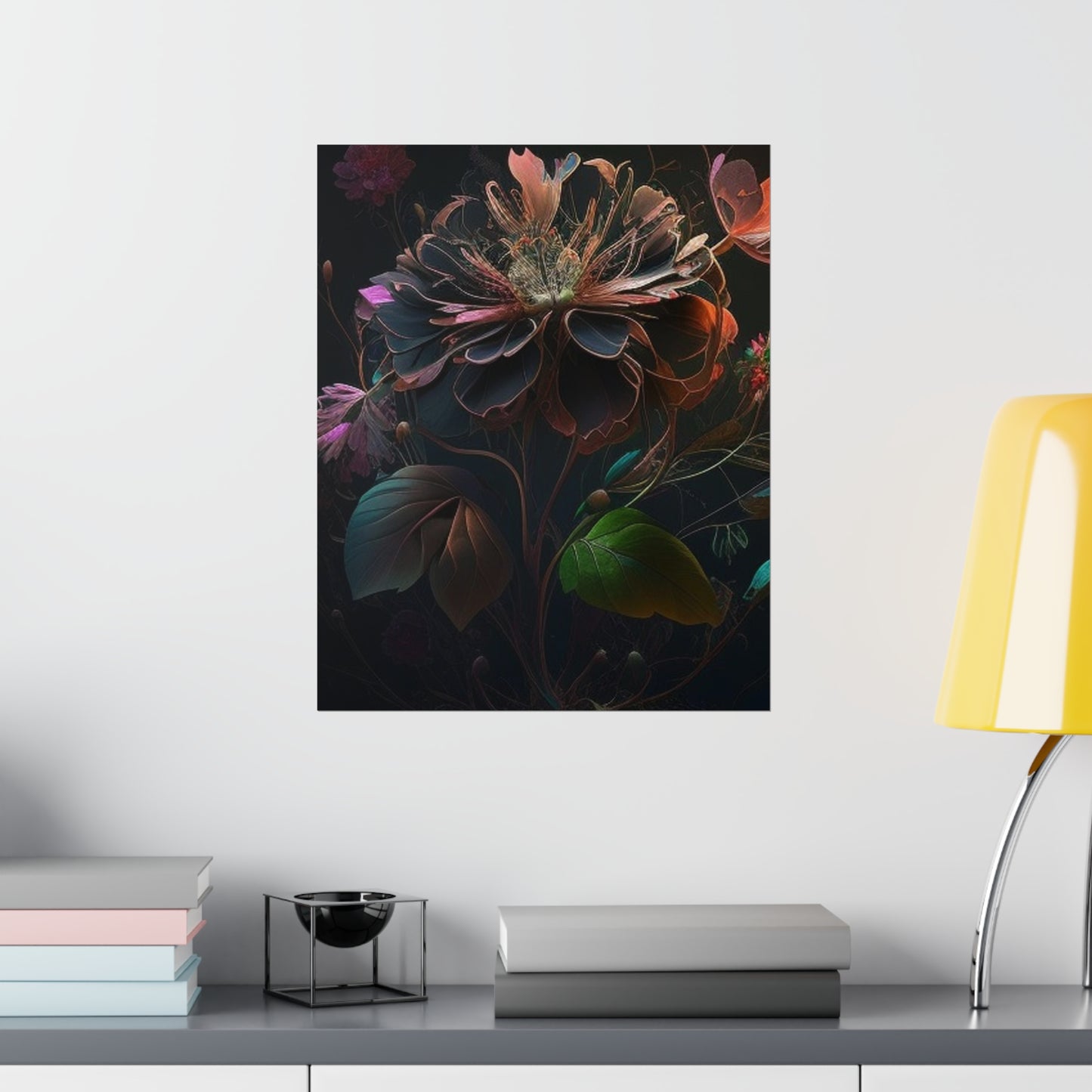 Premium Matte Vertical Posters Flower Arangment 2