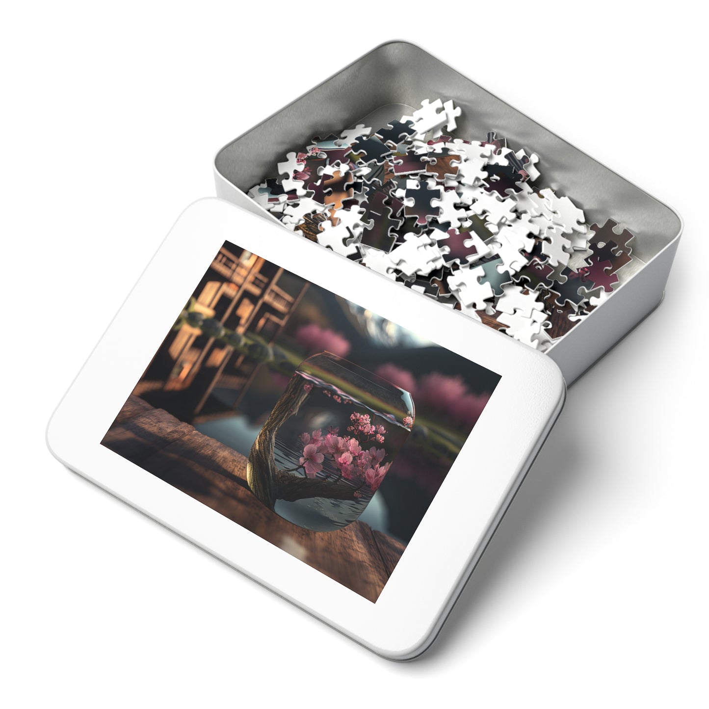 Jigsaw Puzzle (30, 110, 252, 500,1000-Piece) Cherry Blossom 3