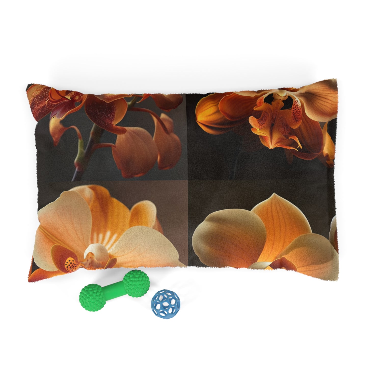 Pet Bed Orange Orchid 5
