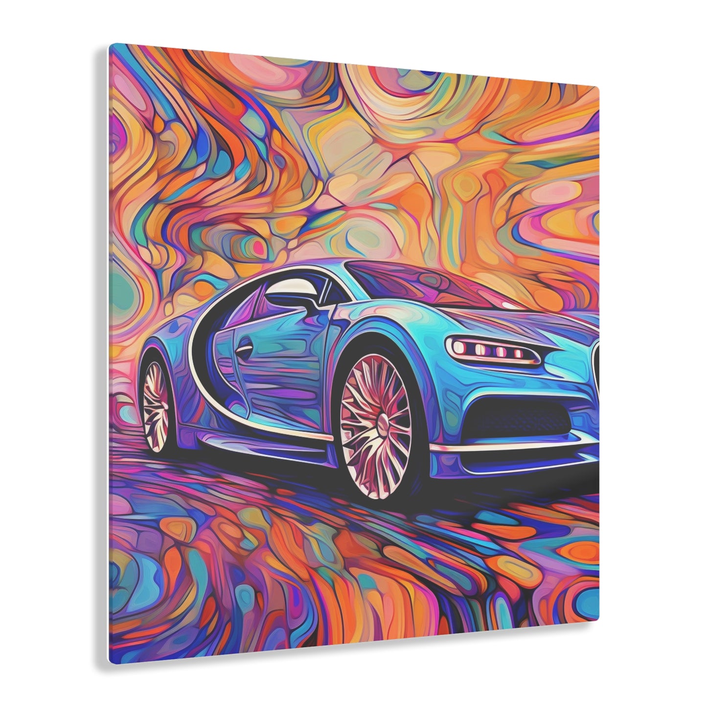 Acrylic Prints Bugatti Abstract Concept 3