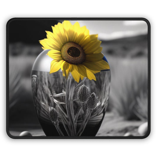 Gaming Mouse Pad  Yellw Sunflower in a vase 3