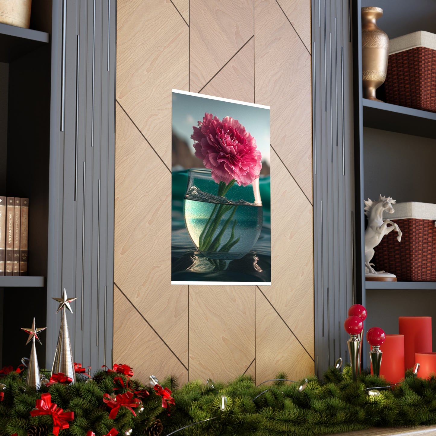 Premium Matte Vertical Posters Carnation 1