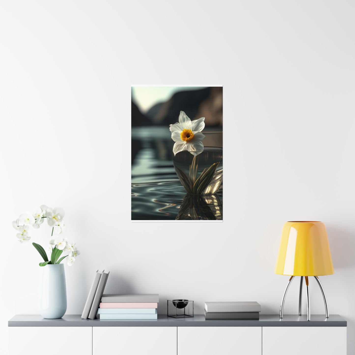 Premium Matte Vertical Posters Daffodil 2