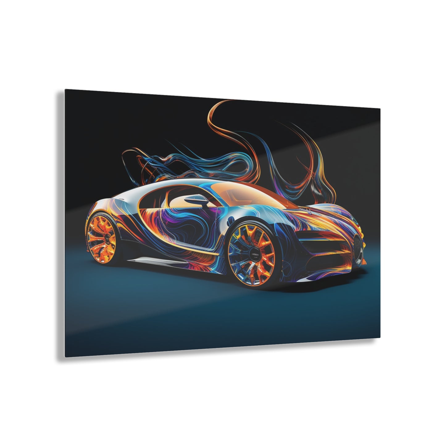 Acrylic Prints Bugatti Abstract Flair 2