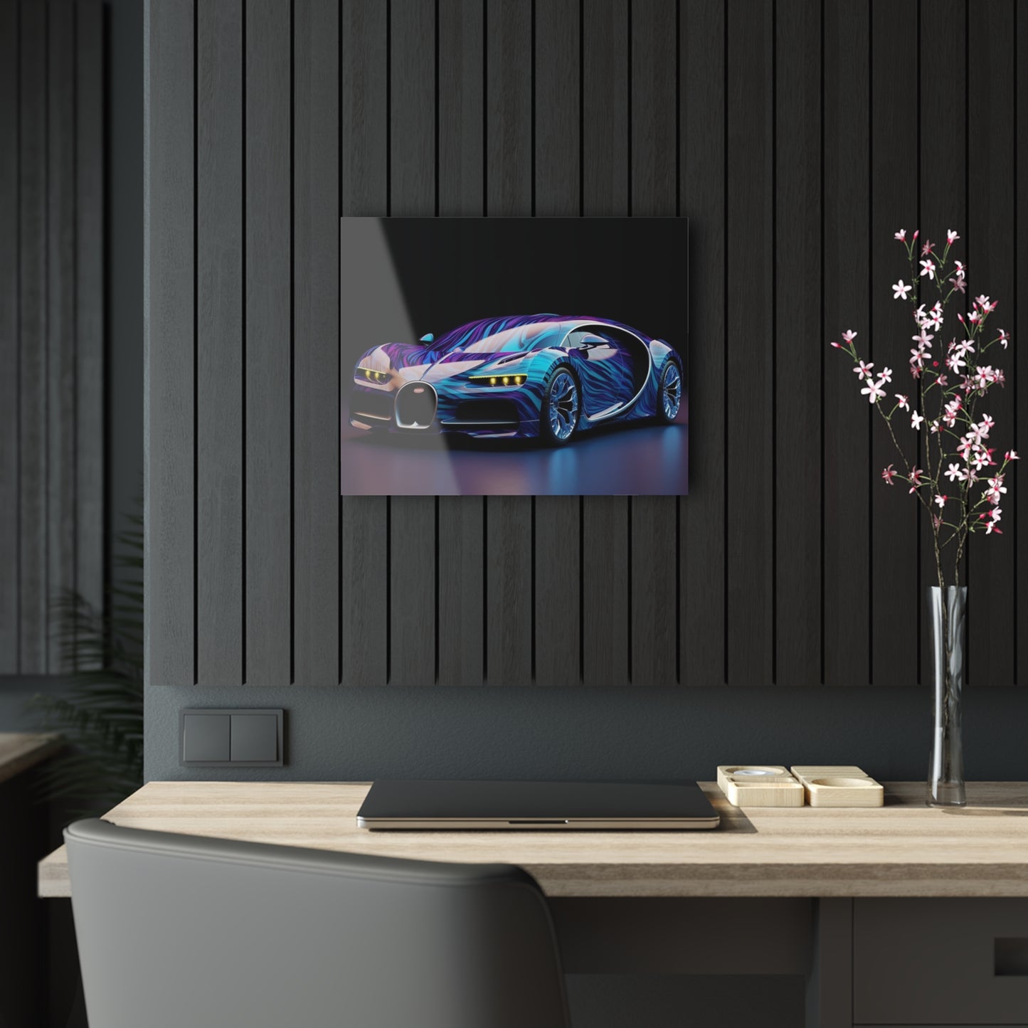 Acrylic Prints Bugatti Abstract Flair 3