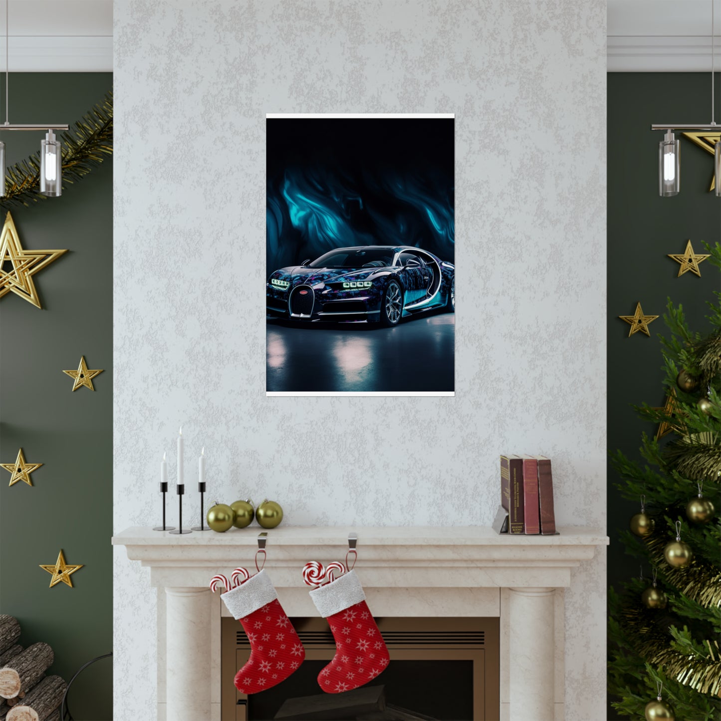 Premium Matte Vertical Posters Hyper Bugatti 1