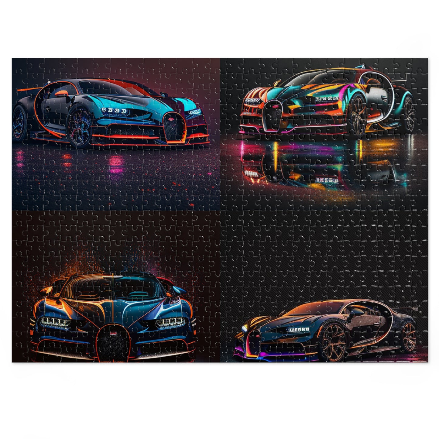 Jigsaw Puzzle (30, 110, 252, 500,1000-Piece) Bugatti Chiron Super 5