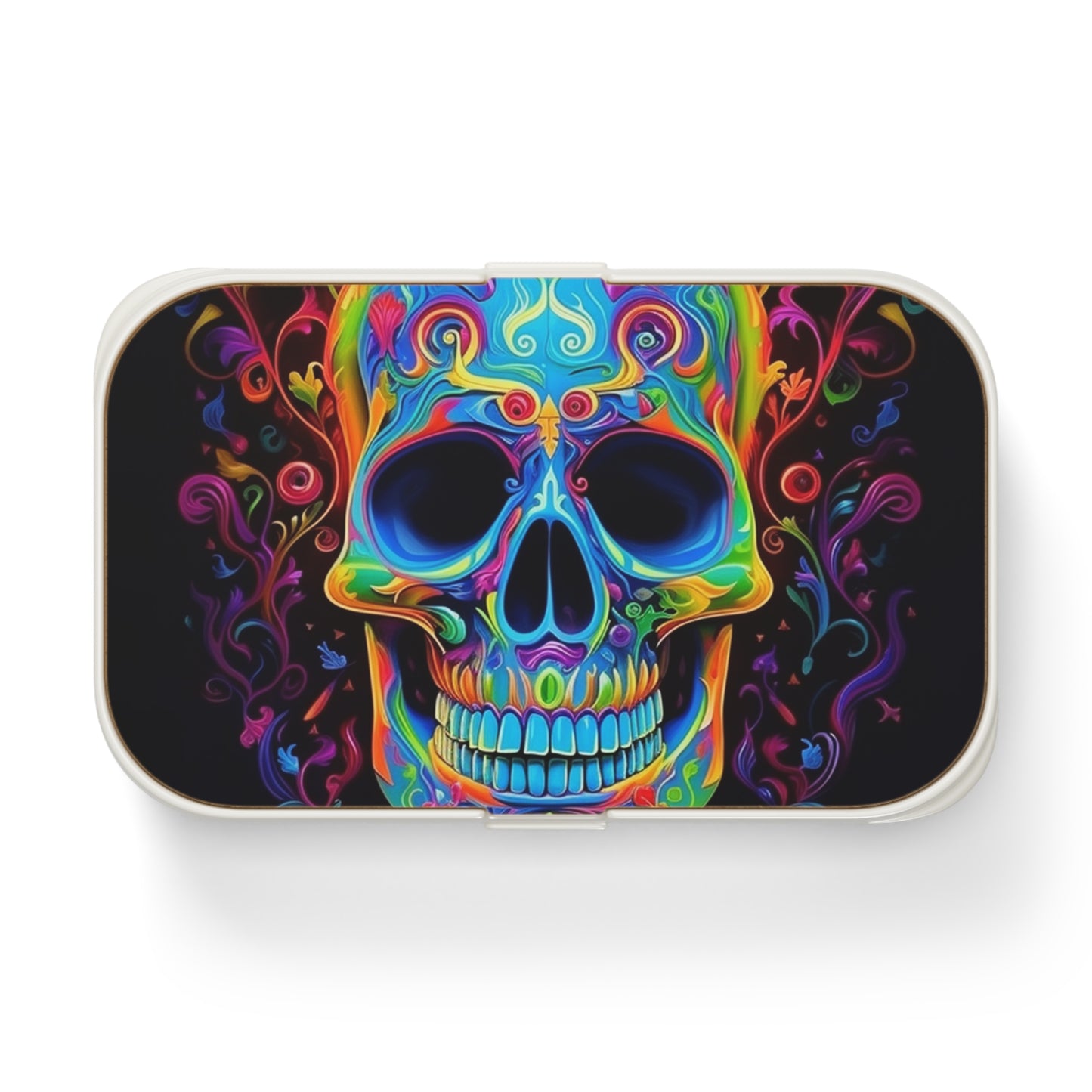 Bento Lunch Box Macro Skull Color 4
