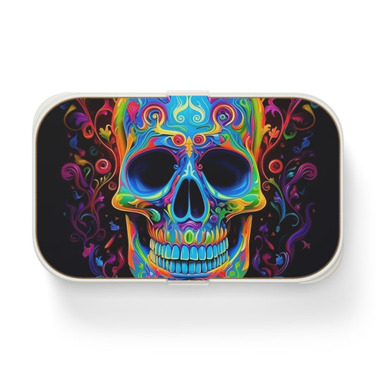 Bento Lunch Box Macro Skull Color 4