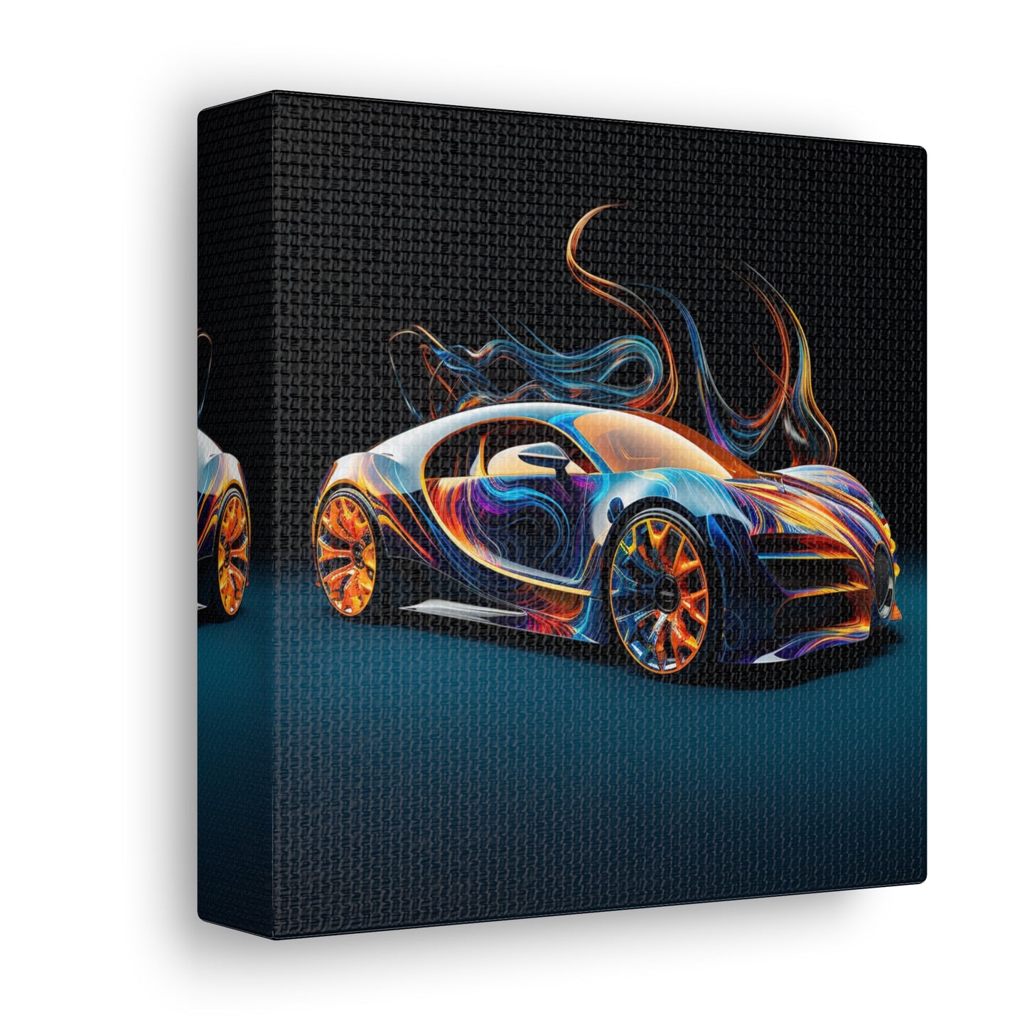 Canvas Gallery Wraps Bugatti Abstract Flair 2