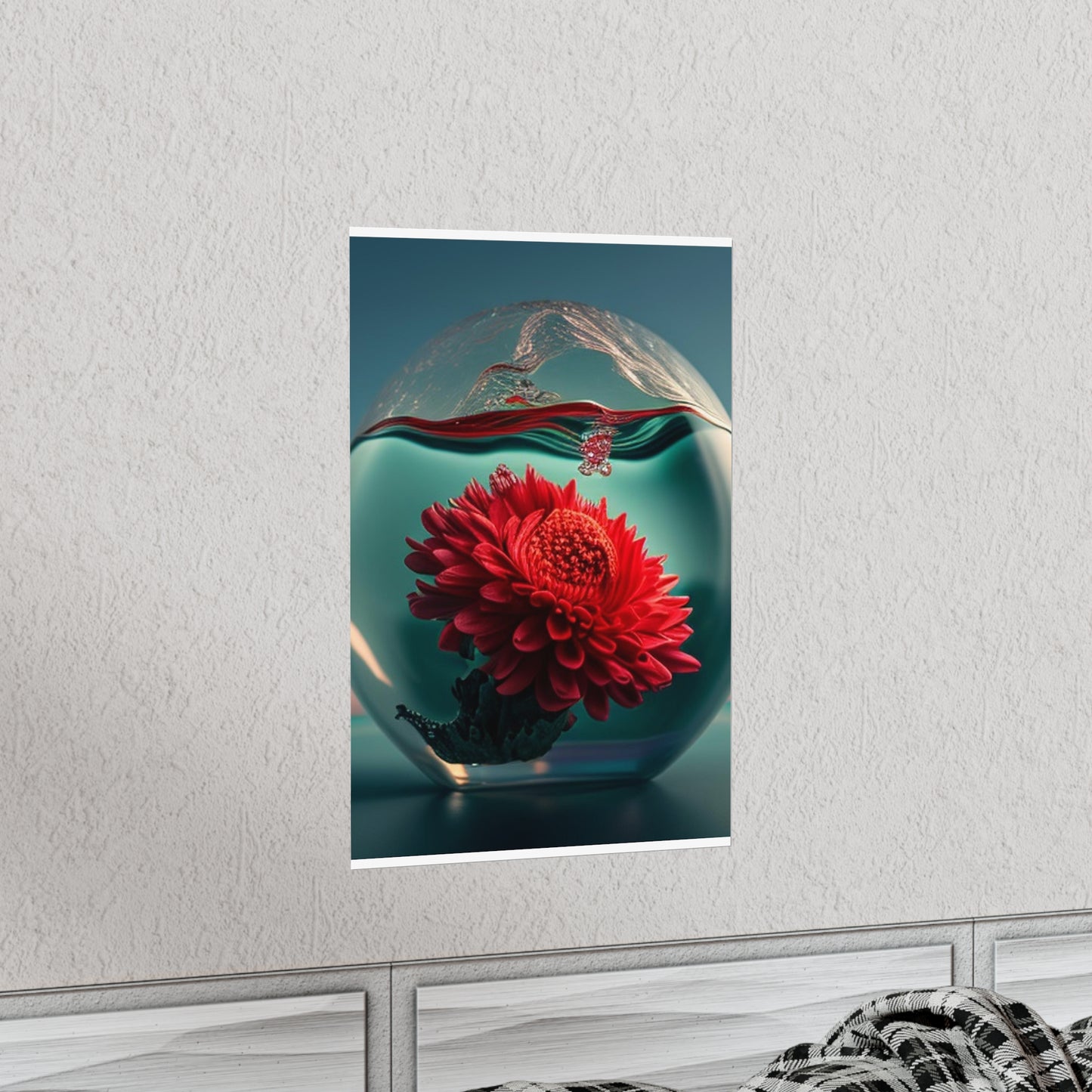 Premium Matte Vertical Posters Chrysanthemum 4