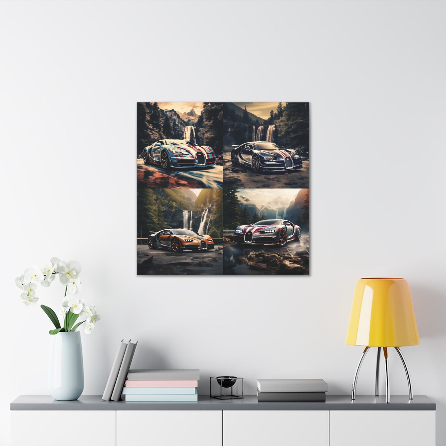 Canvas Gallery Wraps Bugatti Waterfall 5