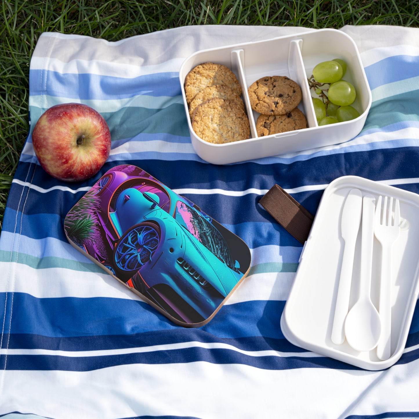 Bento Lunch Box Bugatti Neon Chiron 2