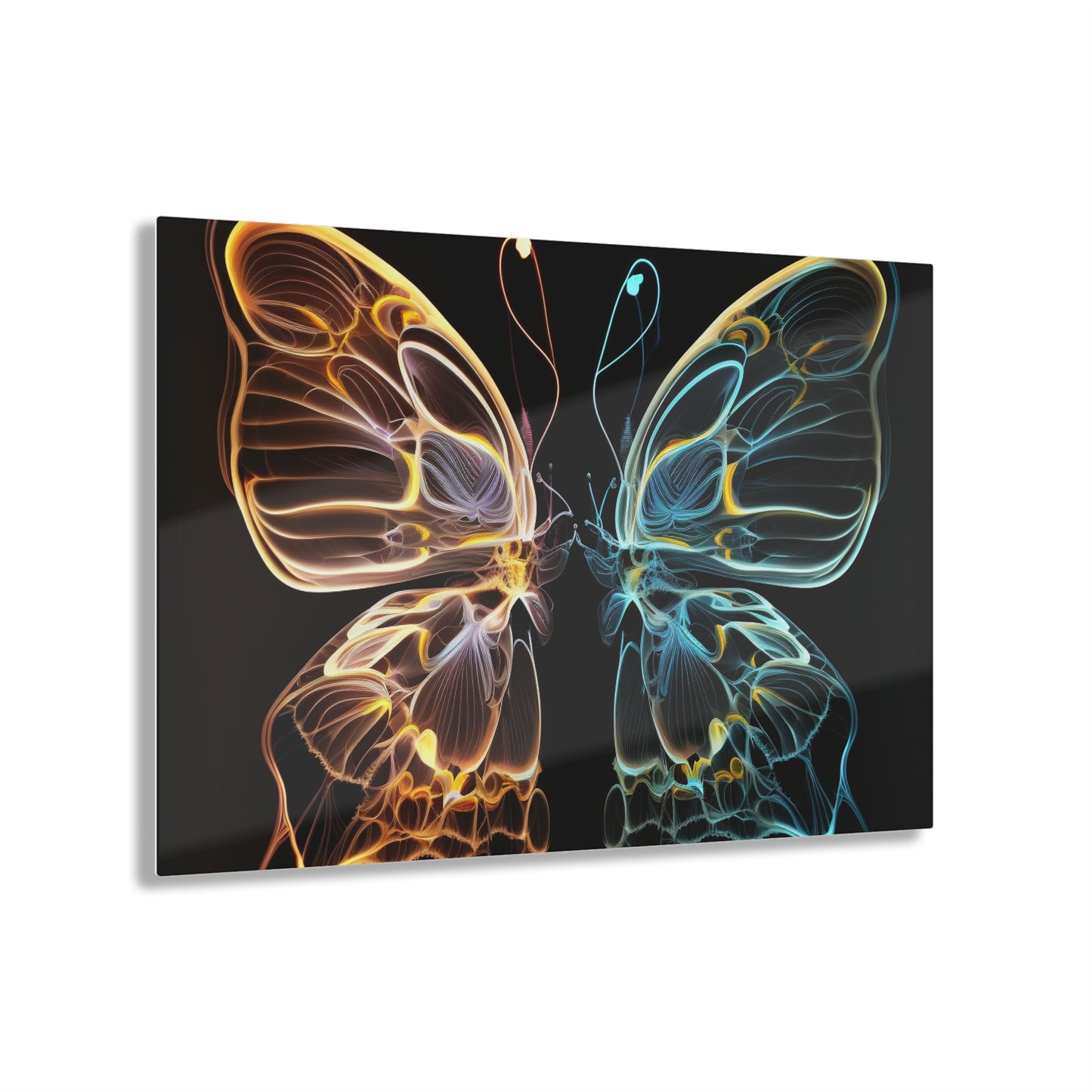 Acrylic Prints Neon Glo Butterfly 3