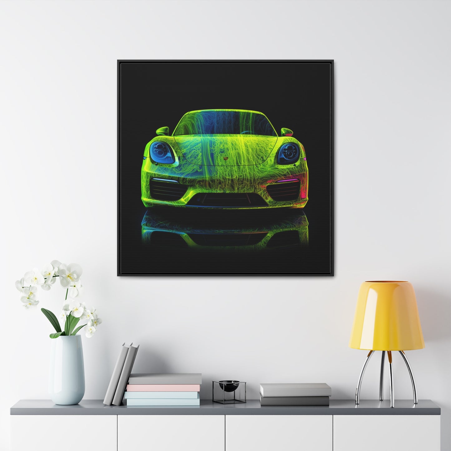 Gallery Canvas Wraps, Square Frame Porsche Flair 3