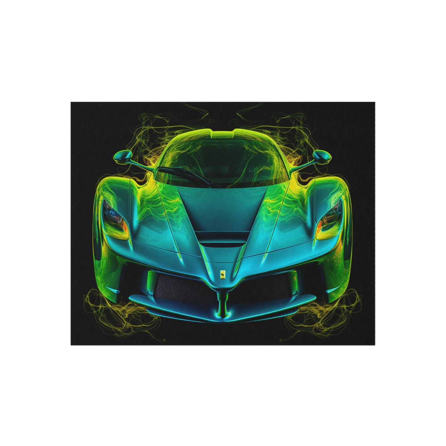 Outdoor Rug  Ferrari Neon 2