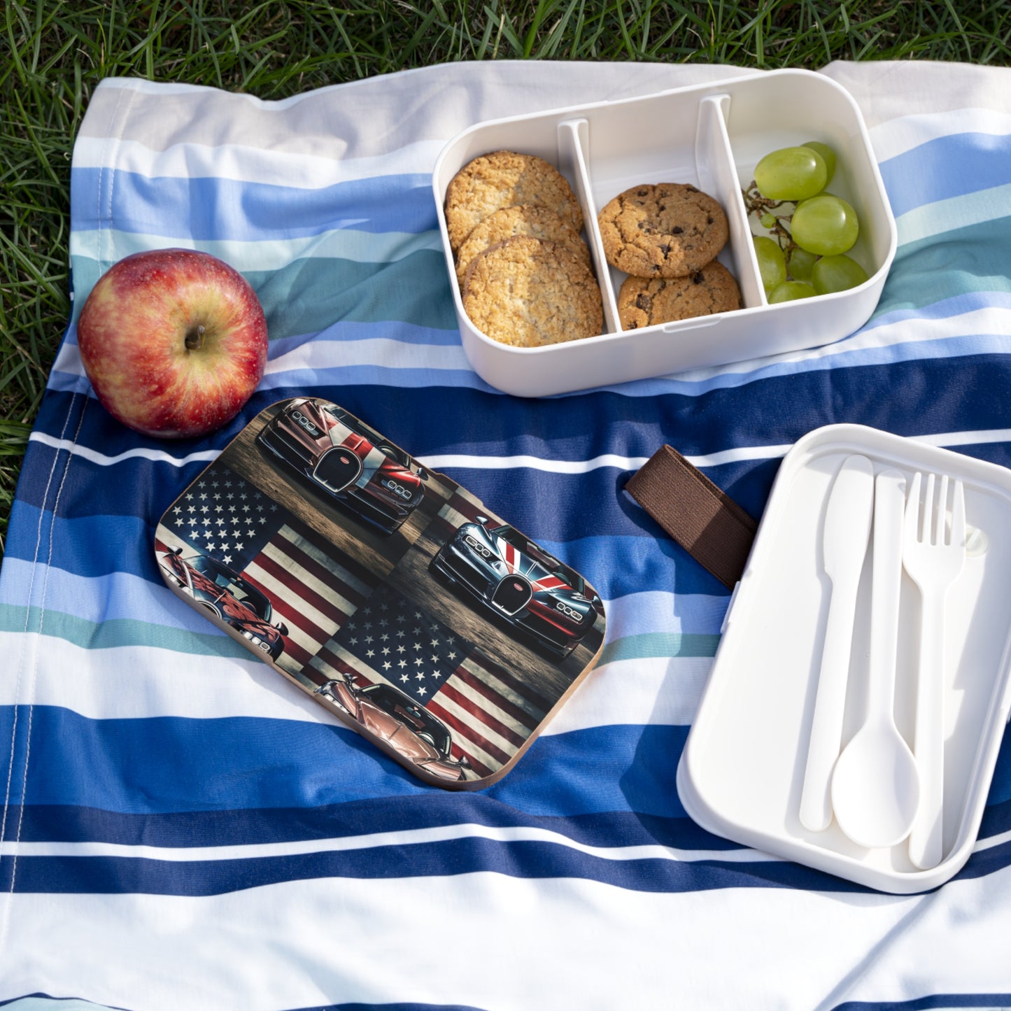 Bento Lunch Box Bugatti Flag 5