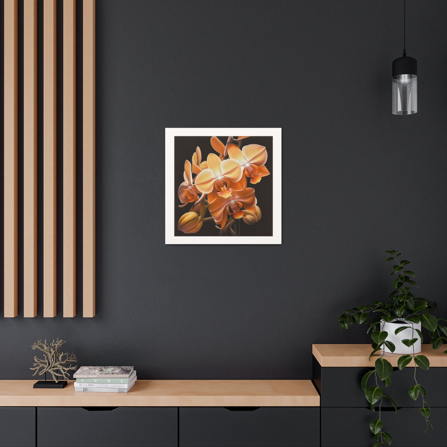 Canvas Gallery Wraps orchid pedals 1