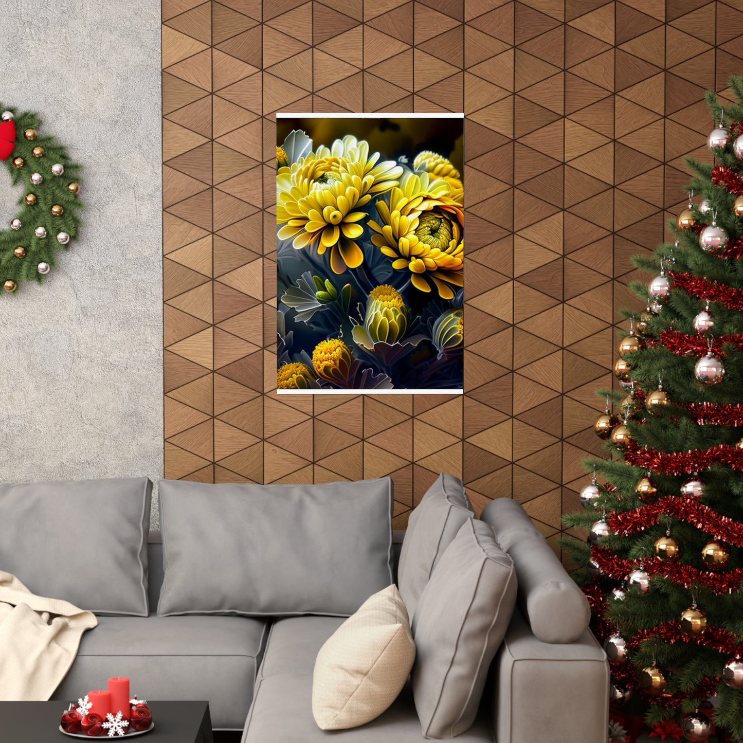 Premium Matte Vertical Posters Yellow Hermosas Flores Amarillas 4