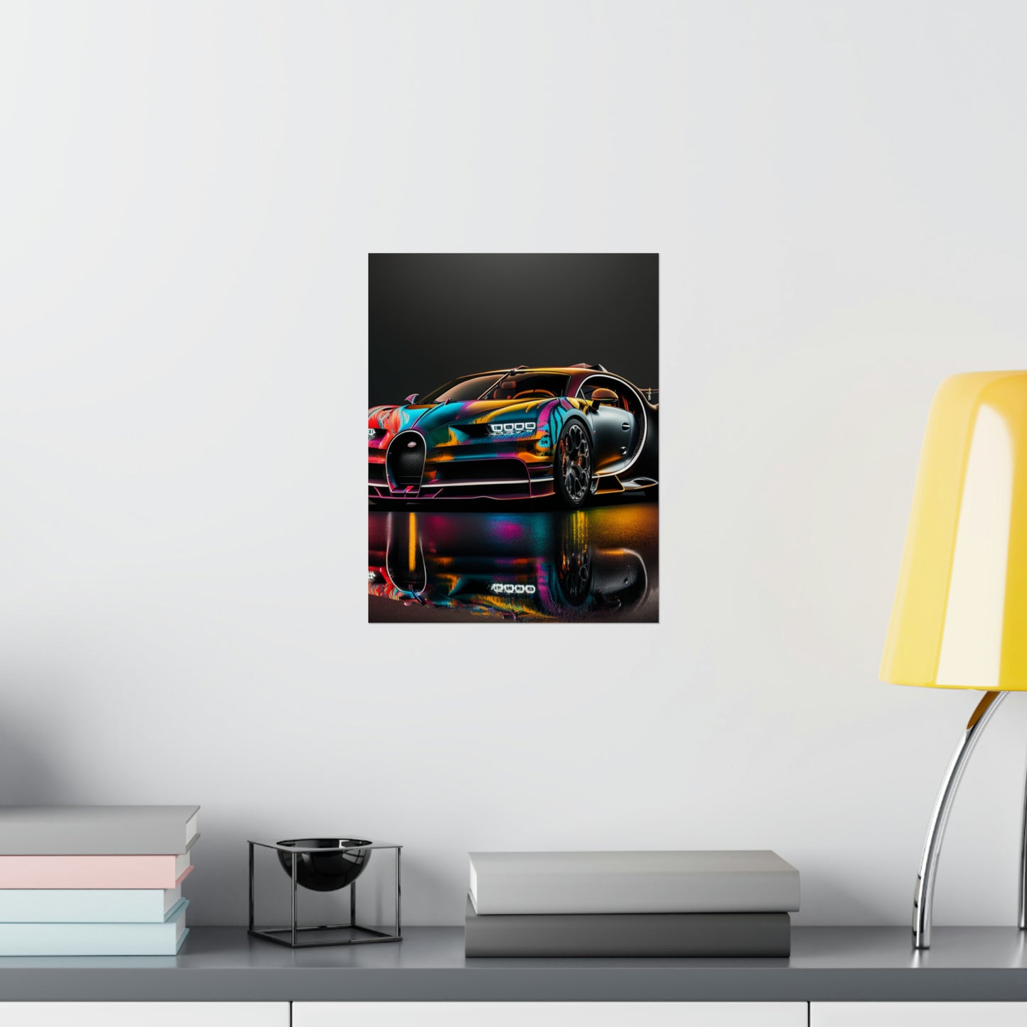 Premium Matte Vertical Posters Bugatti Chiron Super 2