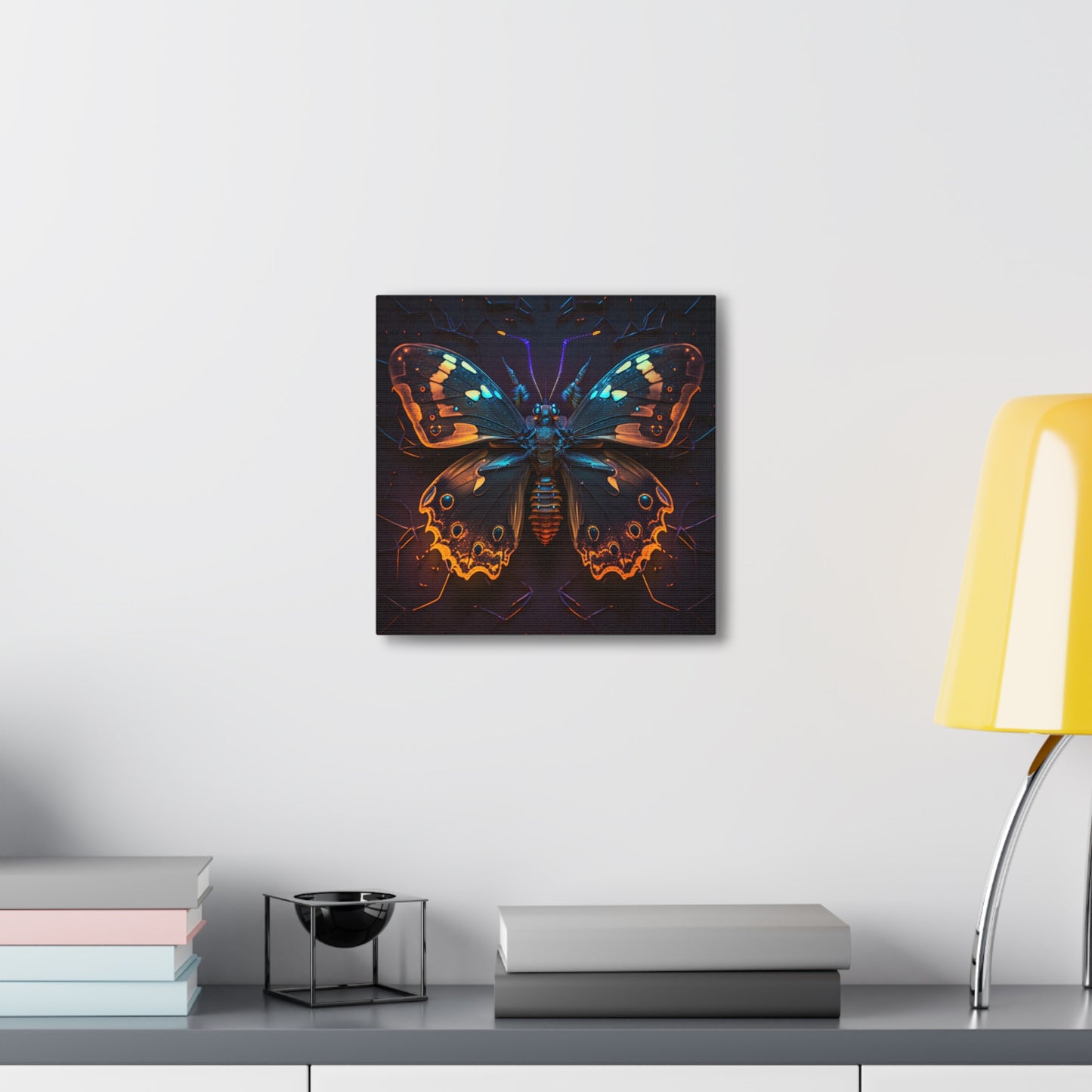 Canvas Gallery Wraps Neon Hue Butterfly 2